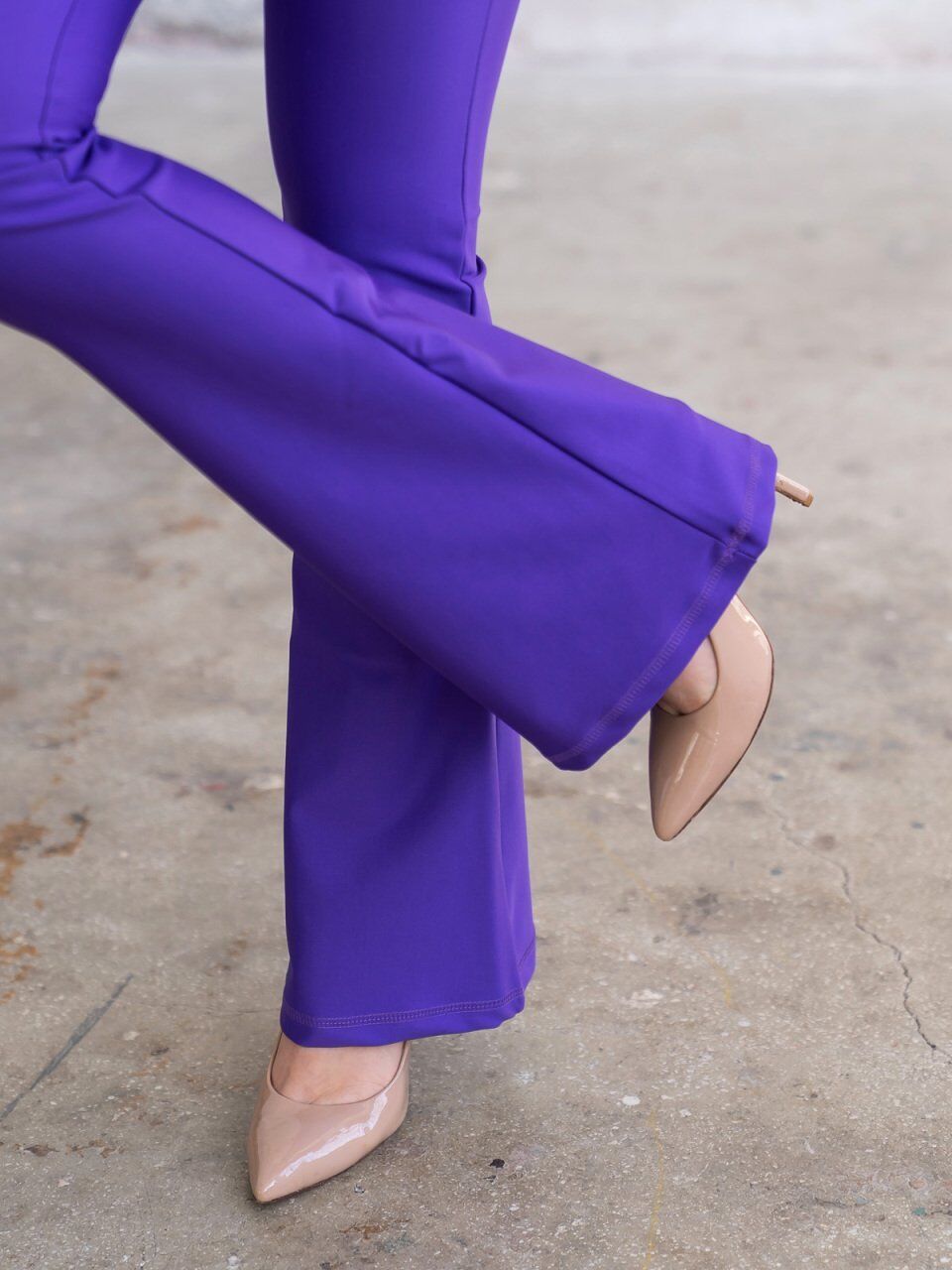1196 Spanish Leggings Purple Color
