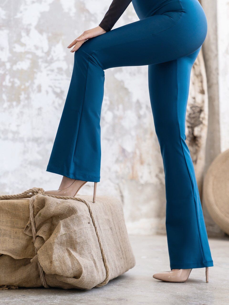 1167 Spanish Leggings Black Color