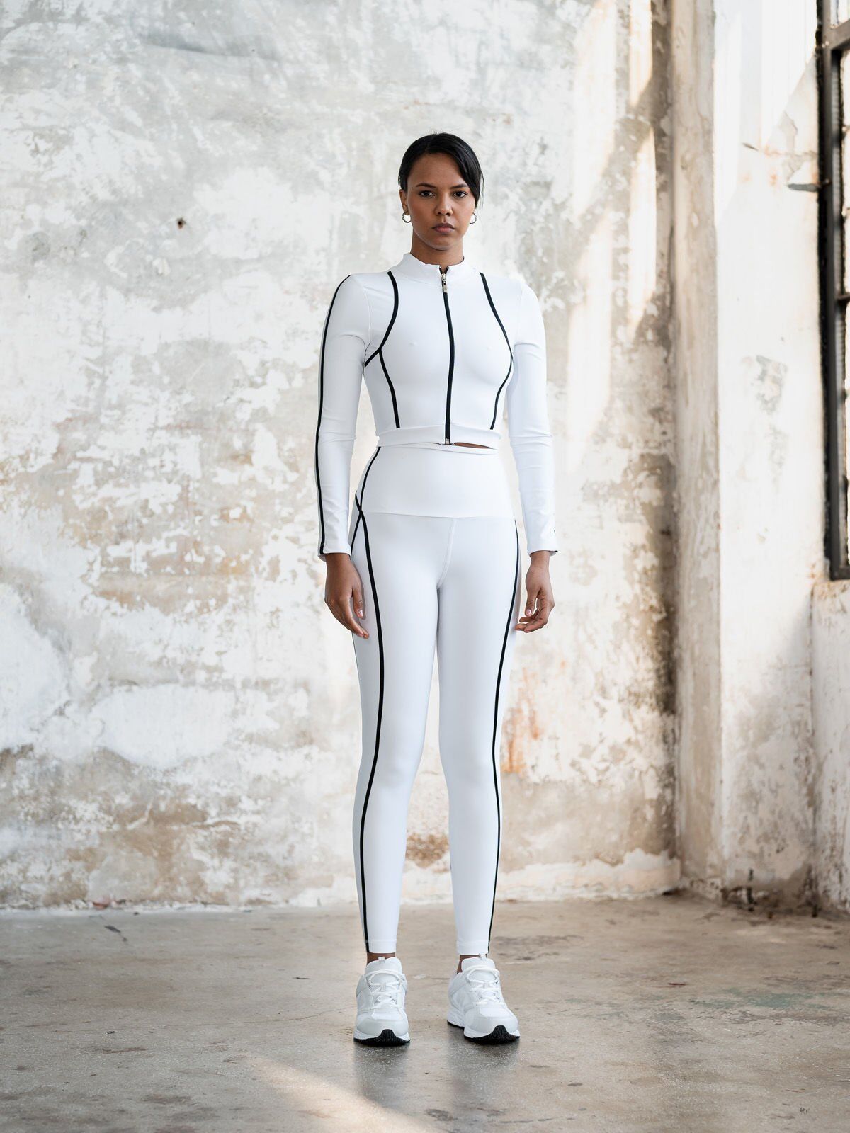 458 Menton Leggings White Color