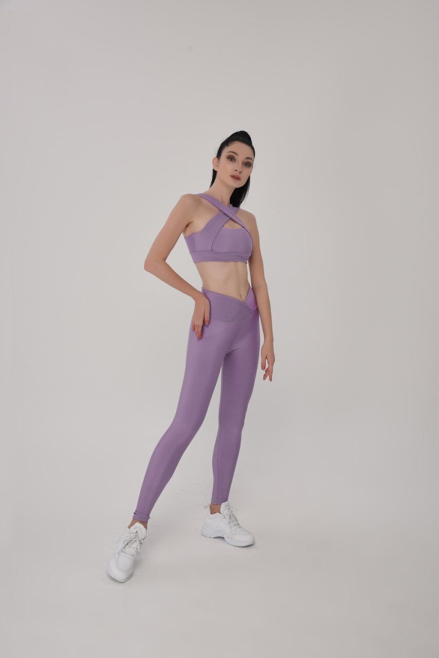 1044 We Waist Leggings Lilla Color