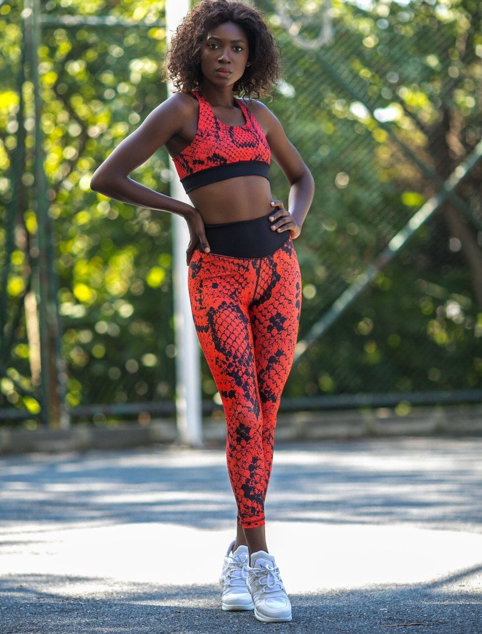 178 Patterned Spor Bra