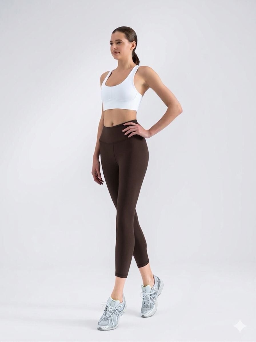 7/8 Spor Leggings Brown Color Code: 571