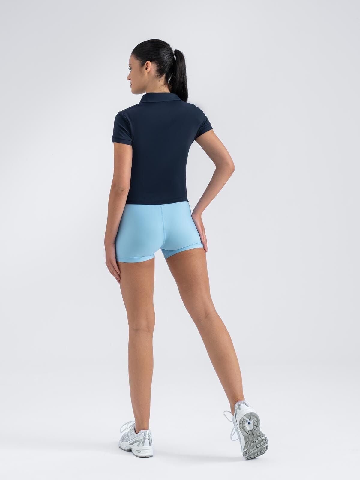 7039 Performans Short Leggings Baby Blue Color
