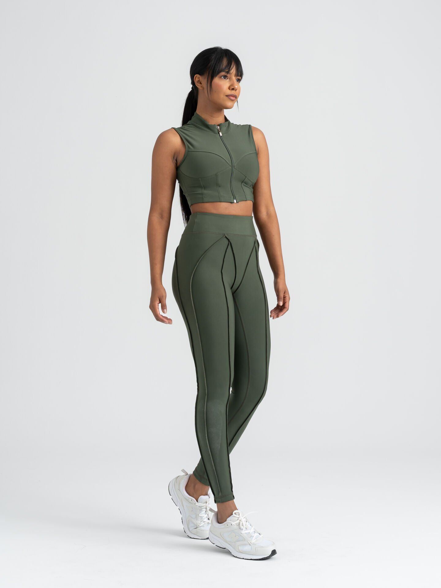 531 Sculpt Line Spor Leggings Khaki Color