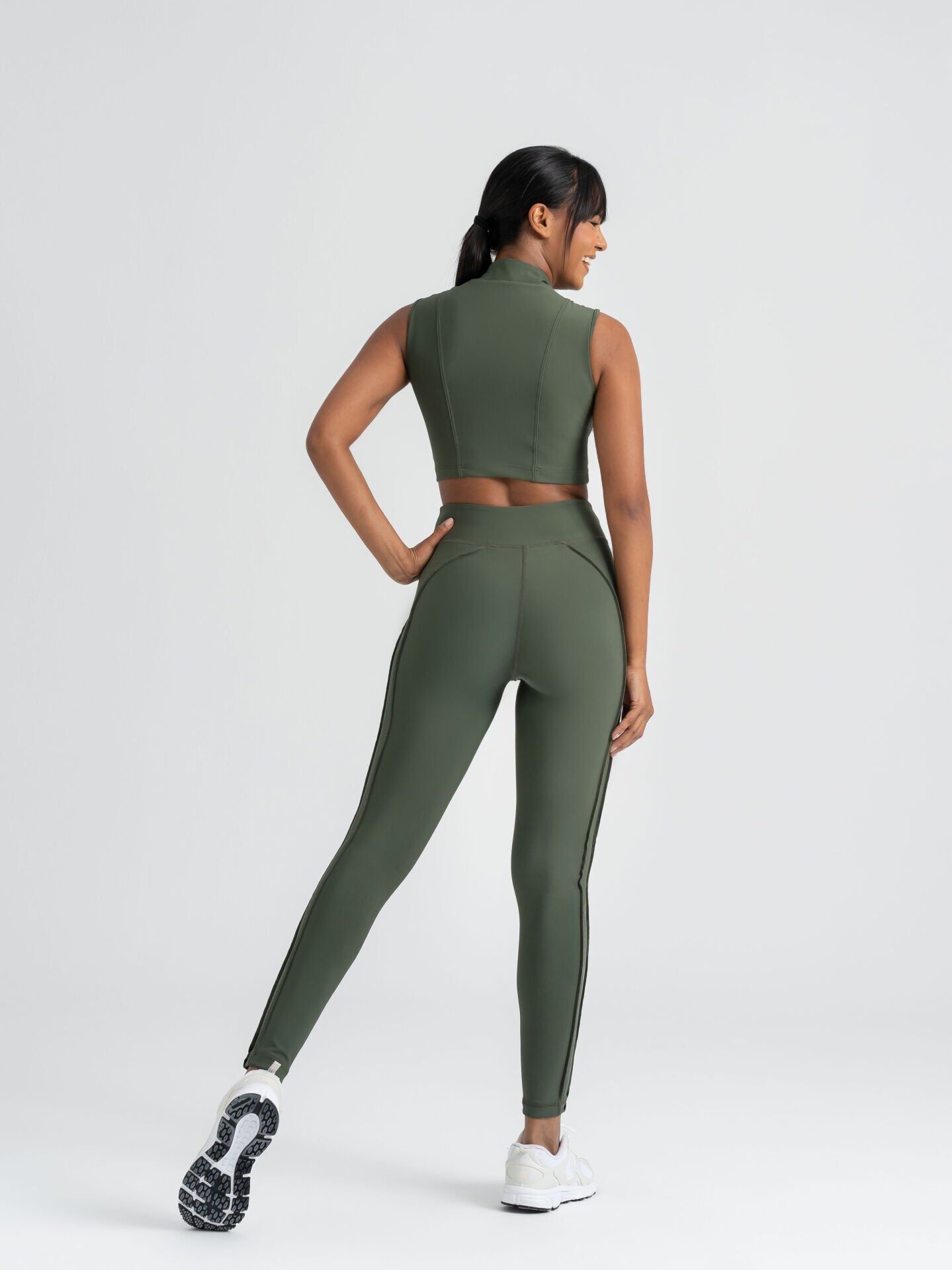 531 Sculpt Line Spor Leggings Khaki Color
