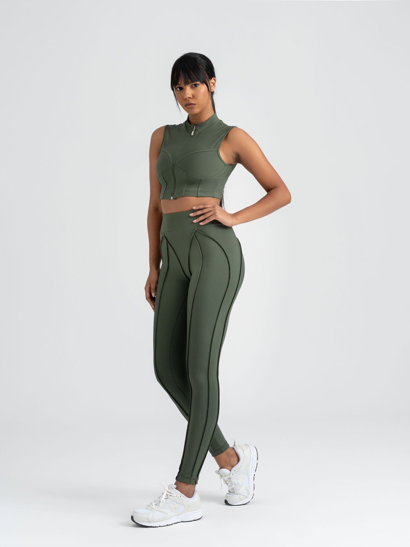 531 Sculpt Line Spor Leggings Khaki Color