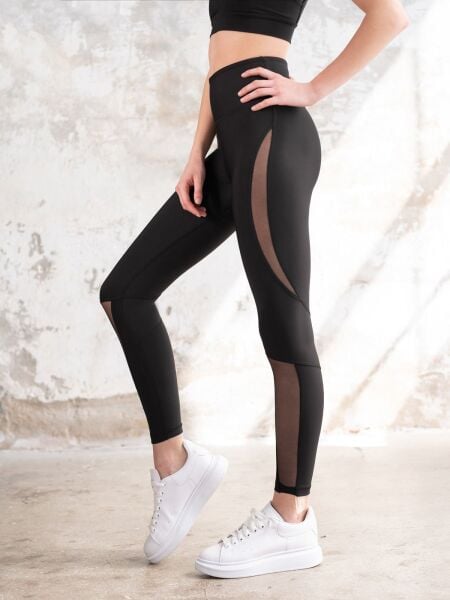 431 Agde Spor Leggings Black Color