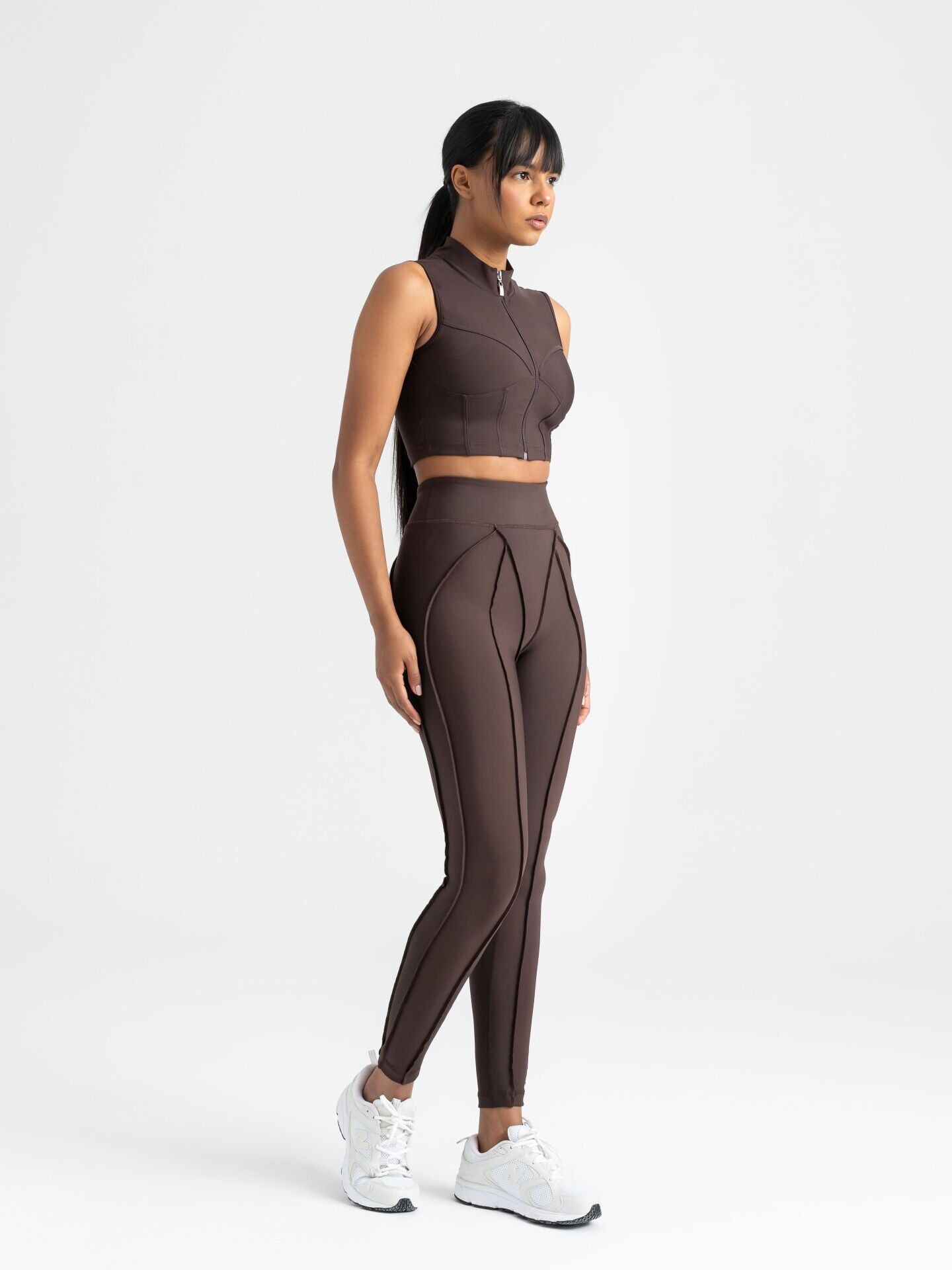 532 Sculpt Line Spor Leggings Brown Color