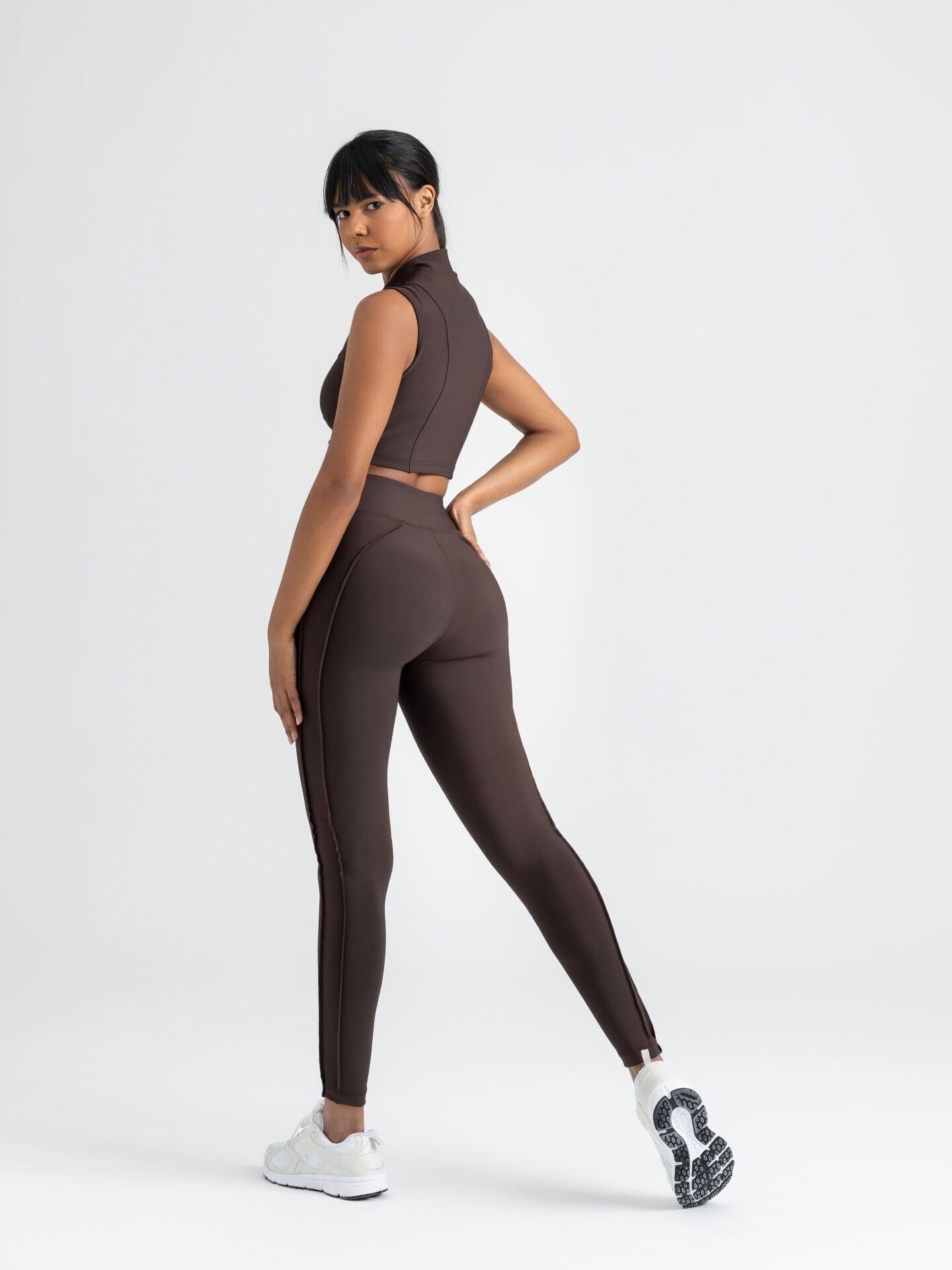 532 Sculpt Line Spor Leggings Brown Color