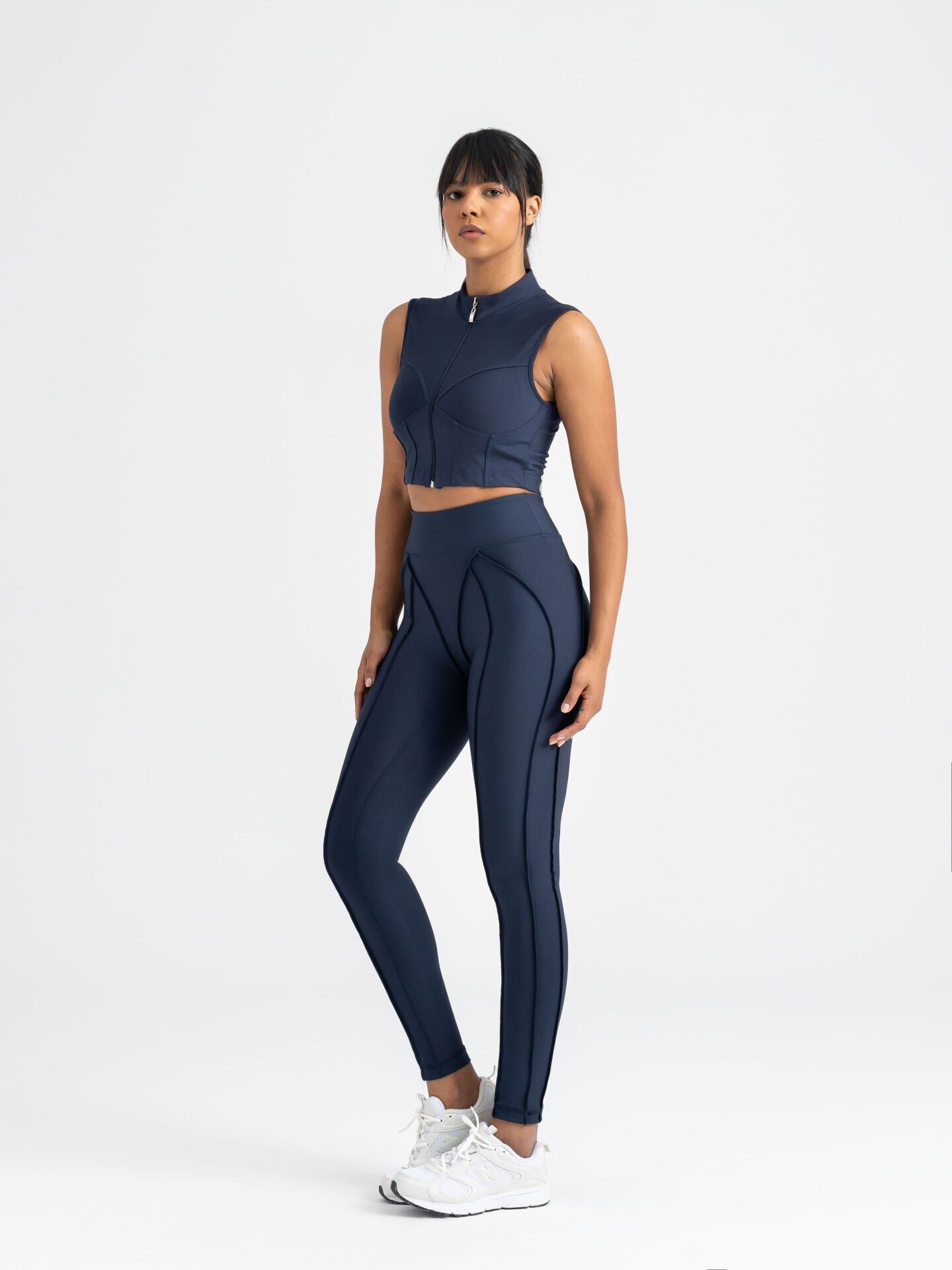 533 Sculpt Line Spor Leggings Navy Blue