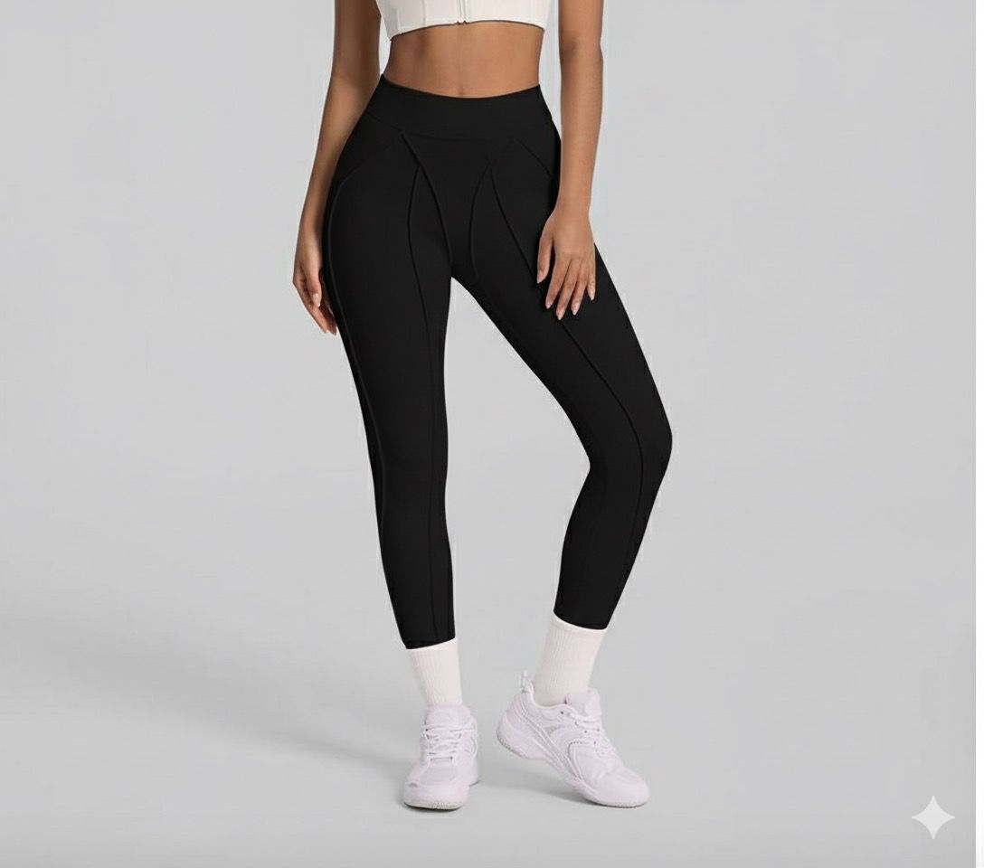 535 Sculpt Line Spor Leggings Black Color