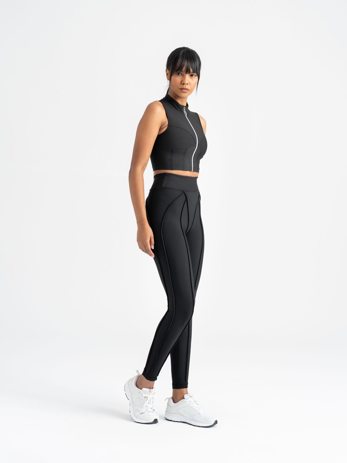 535 Sculpt Line Spor Leggings Black Color