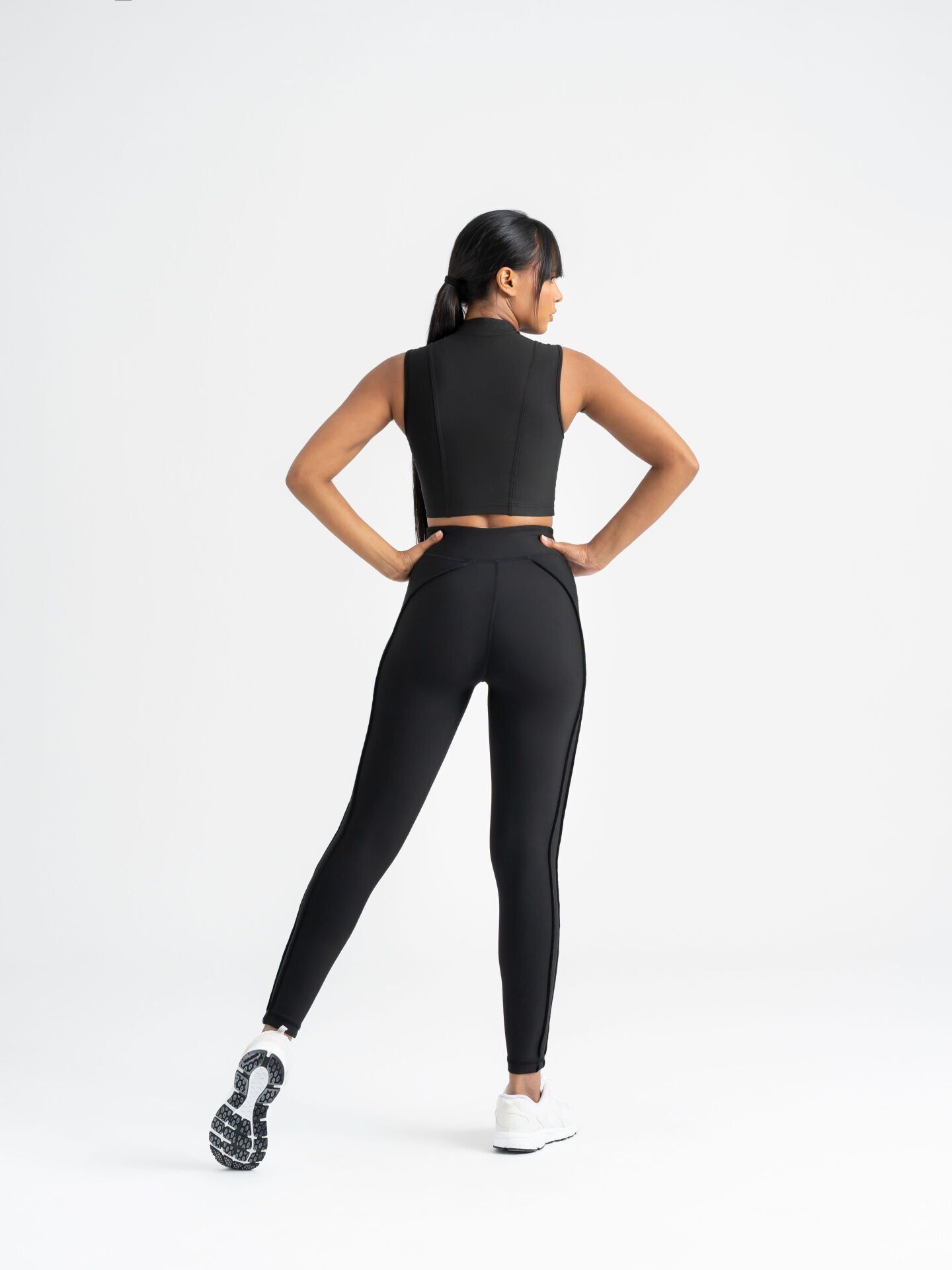 535 Sculpt Line Spor Leggings Black Color