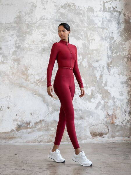 739 Scrunch Butt Leggings Bordo