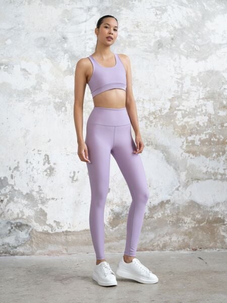 752vExtra High Waist Leggings Lilla Color