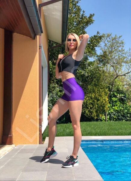 5004 Mini Short Purple Color