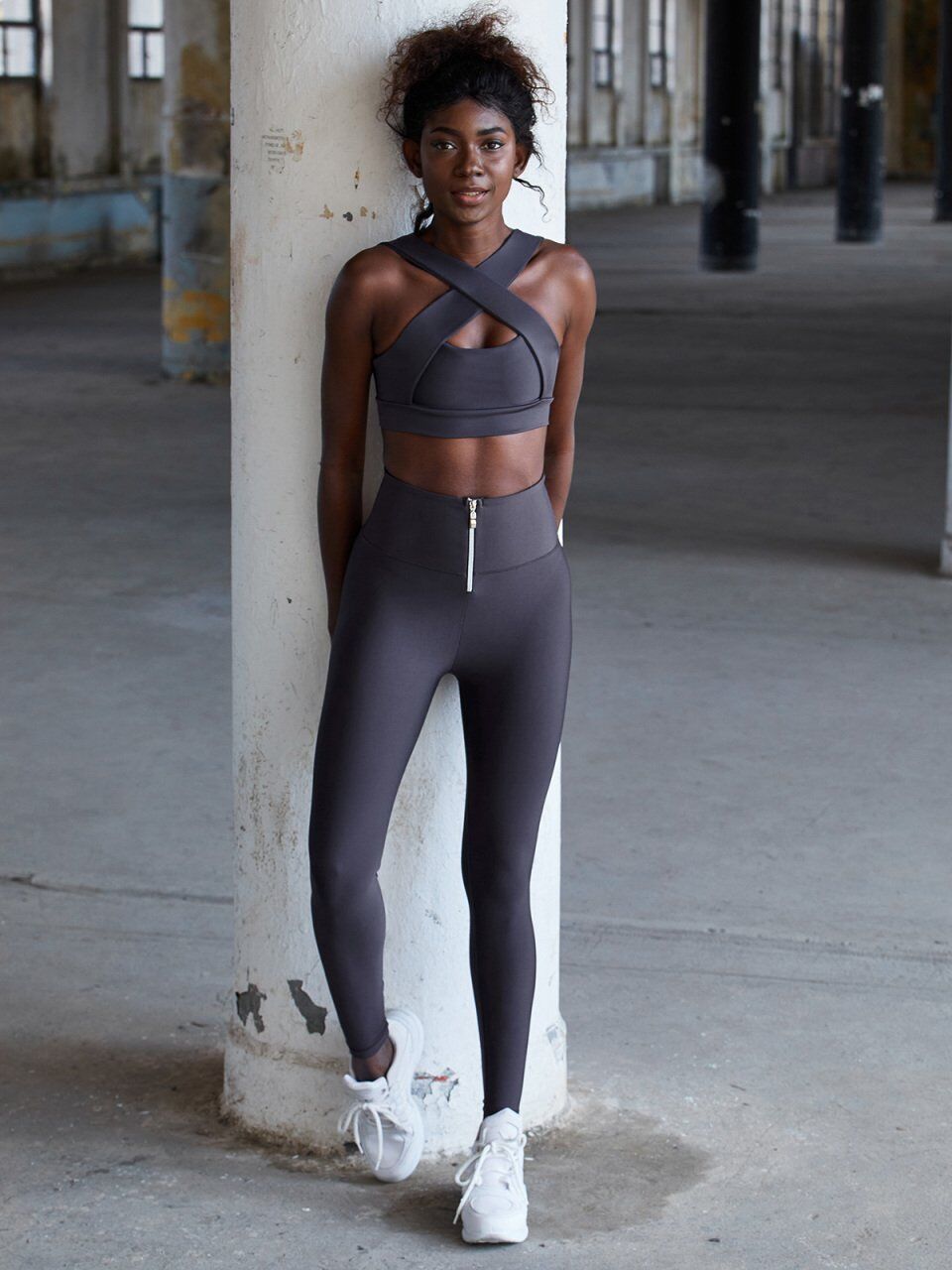 1082 Extra High Waist Leggings Antrasit Color