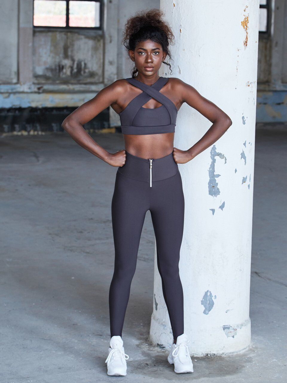 1082 Extra High Waist Leggings Antrasit Color