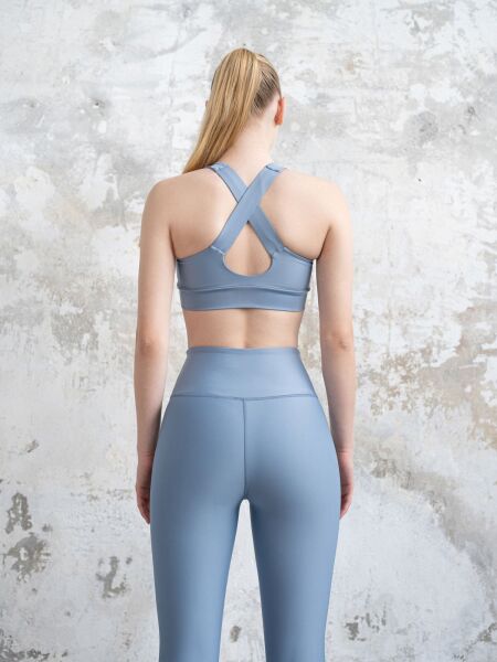 1101 Extra High Waist Leggings  Water Blue