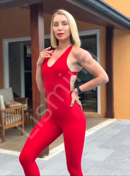 2006  Butterfly Jumsuit Red Color