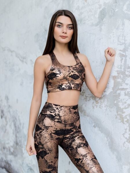 1161 Leather Look Leggings
