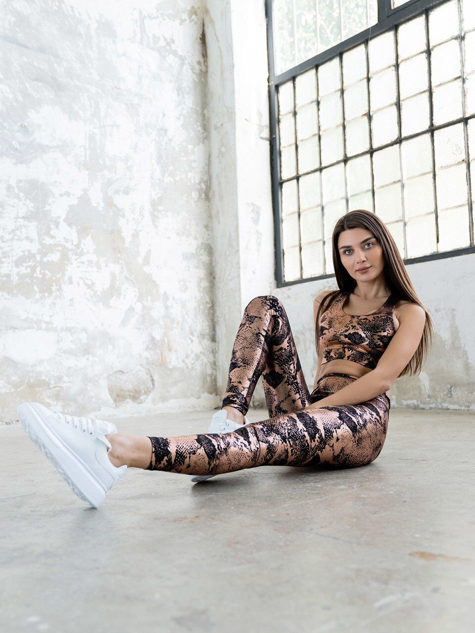 1161 Leather Look Leggings