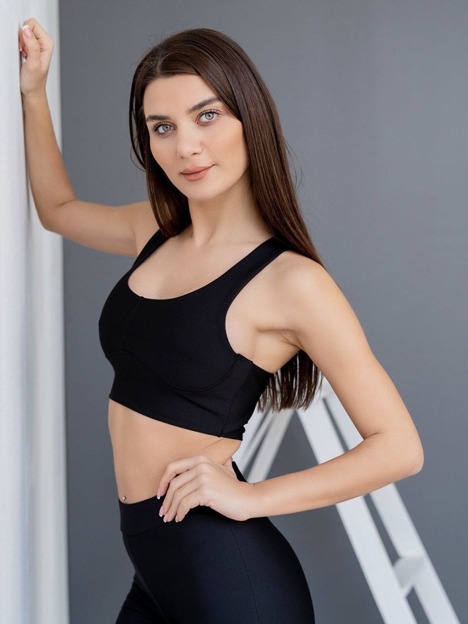 237 Fit Spor Bra Black Color