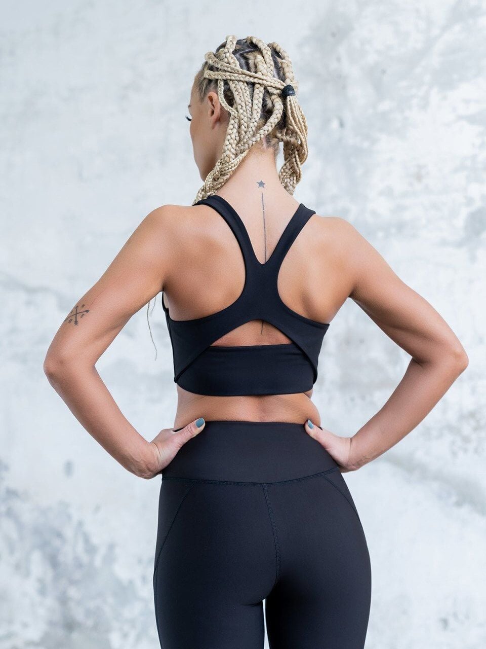 237 Fit Spor Bra Black Color