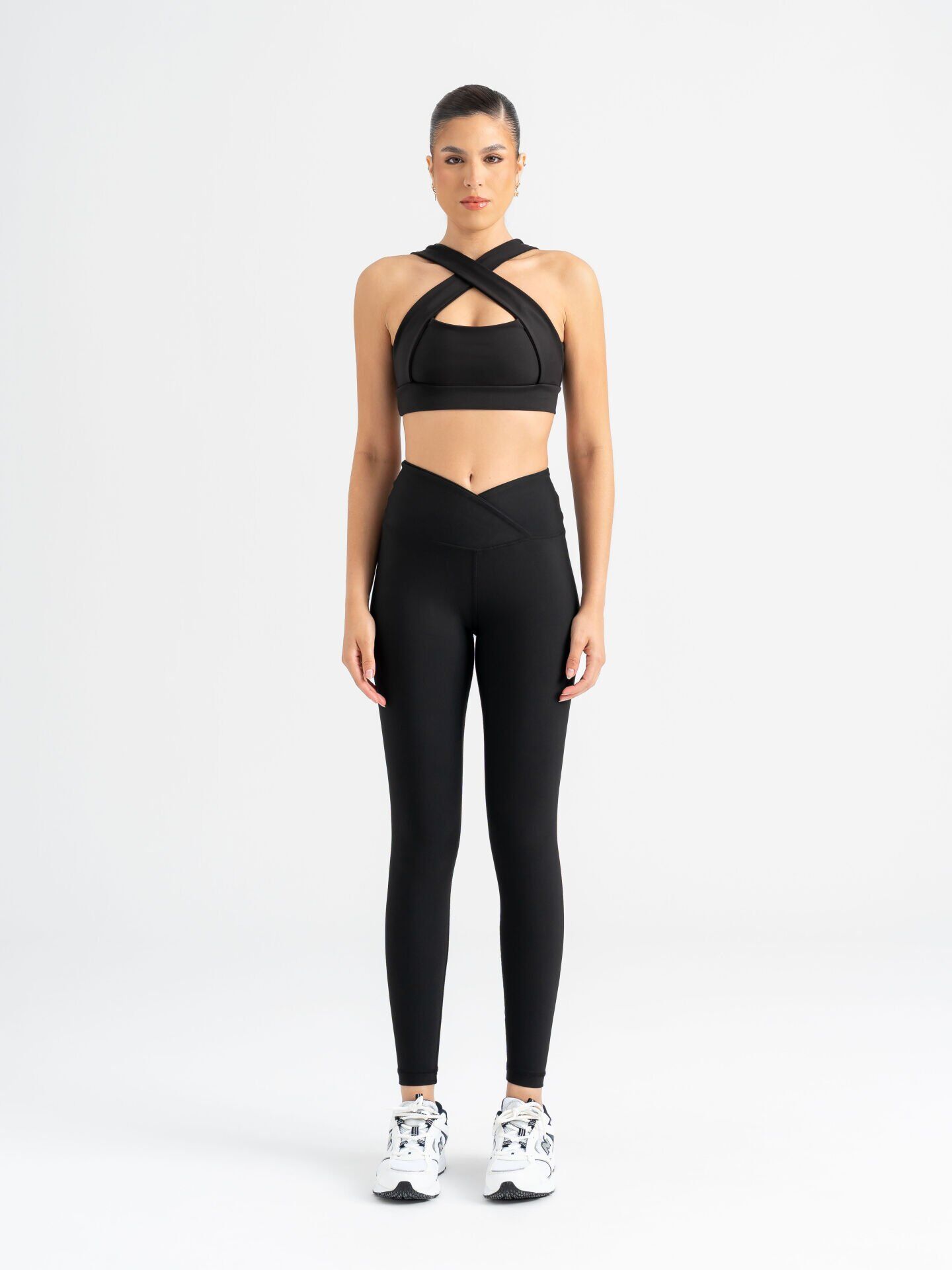 1033 We Waist Leggings Black Color