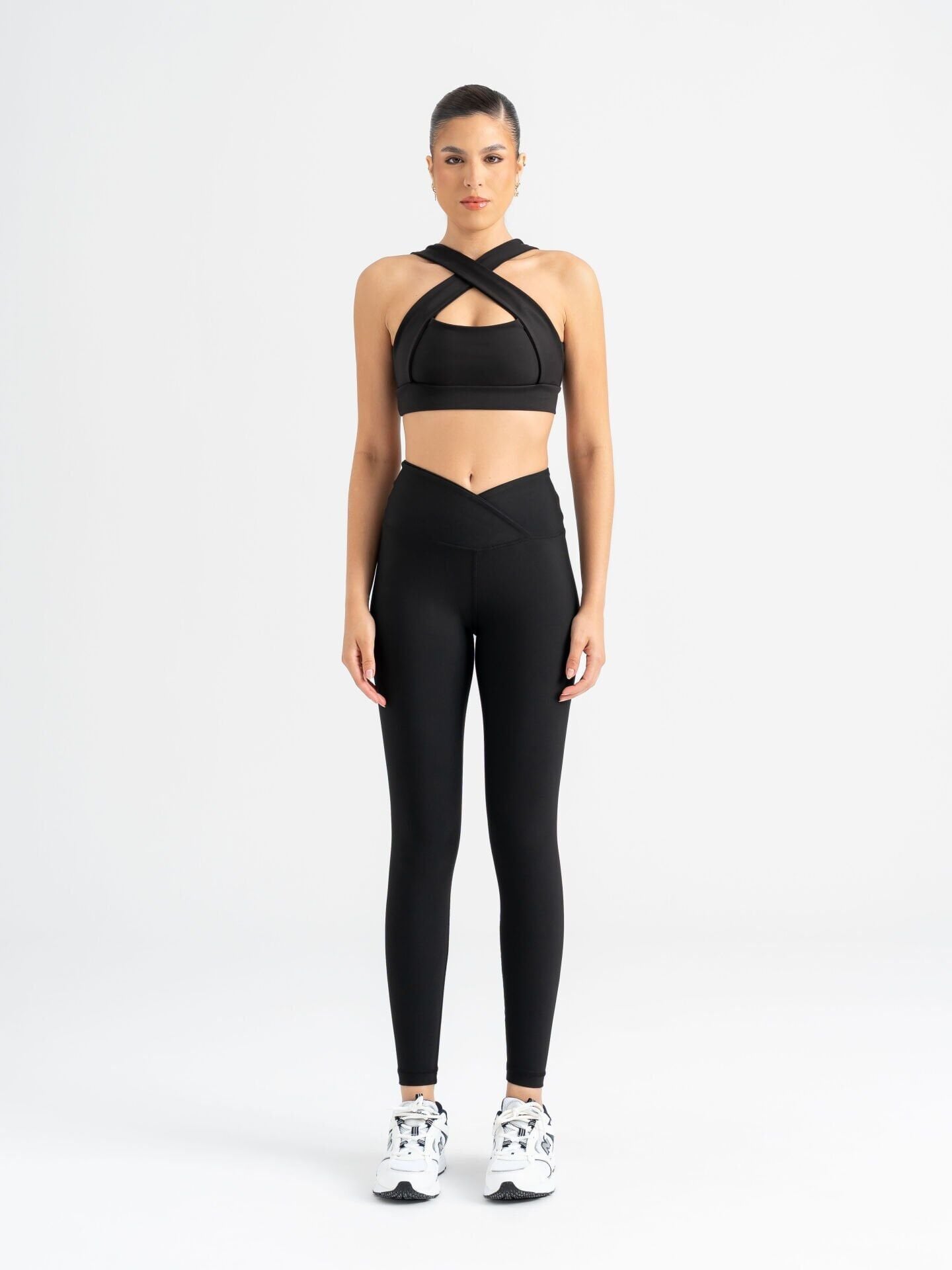1033 We Waist Leggings Black Color
