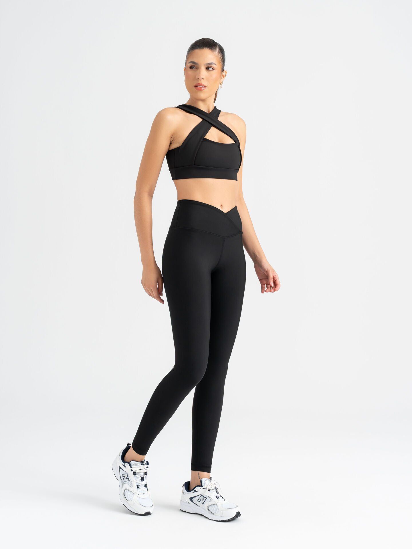 1033 We Waist Leggings Black Color