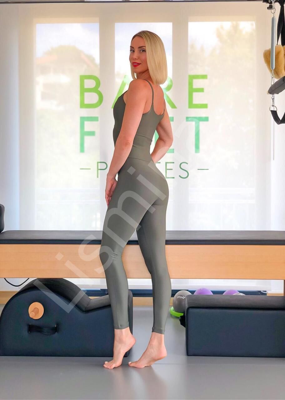 2703 Front Side Detailed Jumsuit Khaki Color