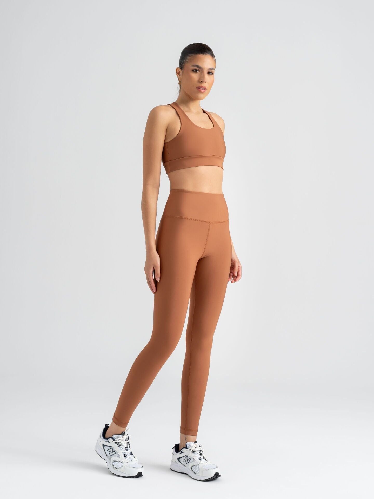 370 Extra High Waist Leggings Camel Color