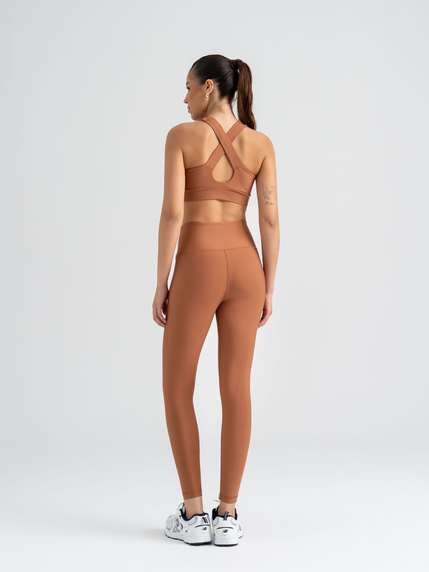 370 Extra High Waist Leggings Camel Color