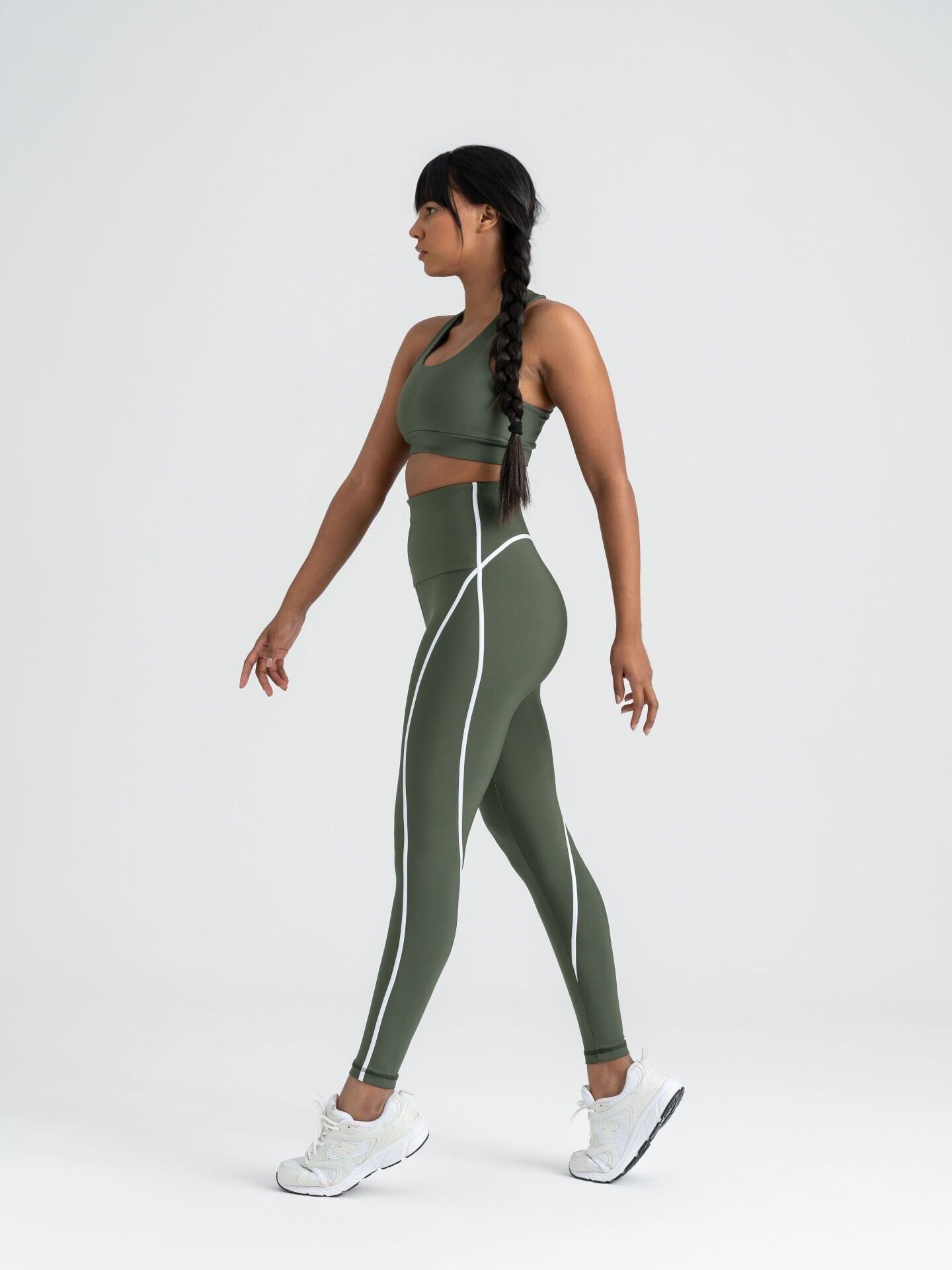 371 Menton Leggings Khaki Color