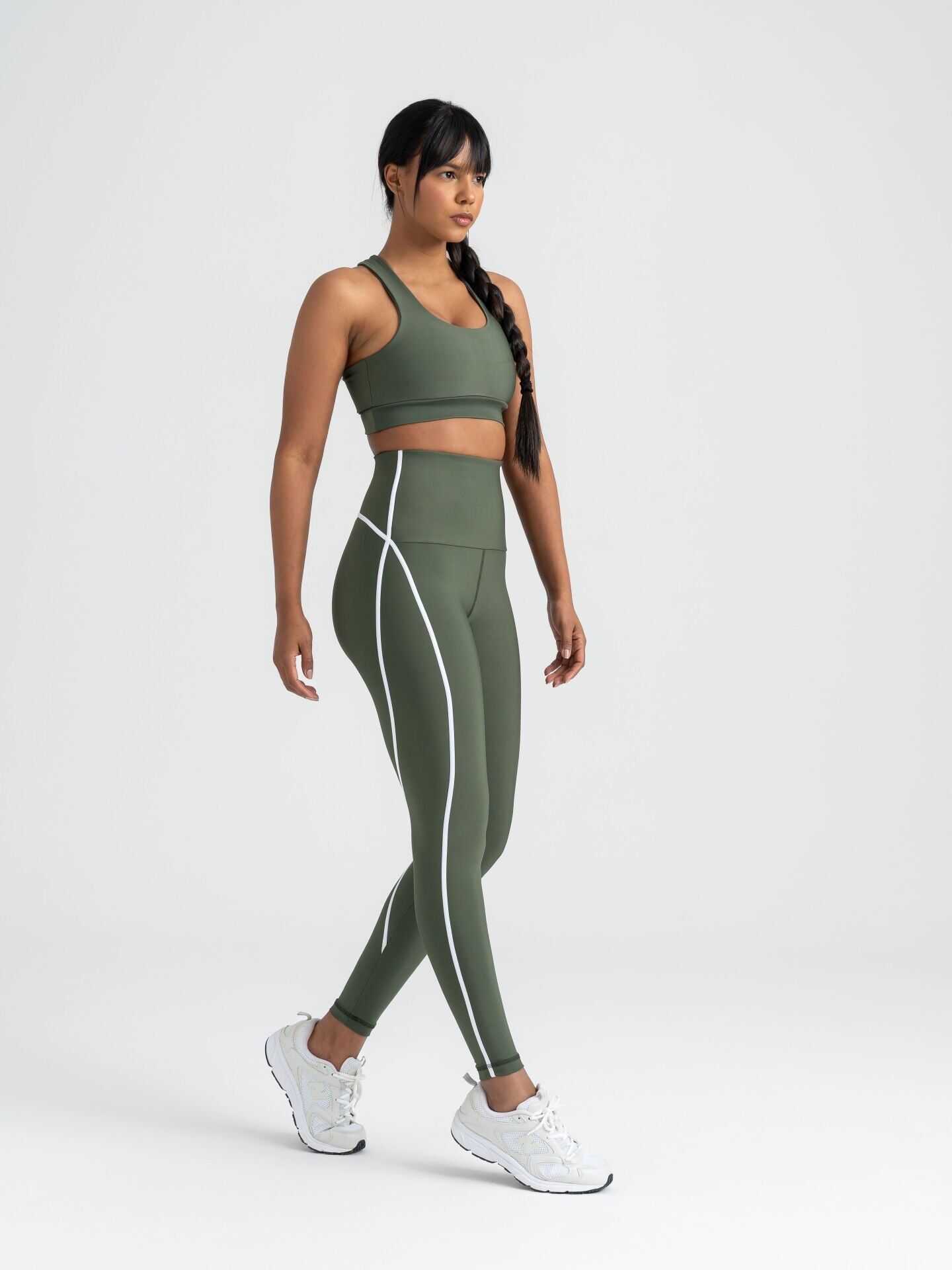 371 Menton Leggings Khaki Color