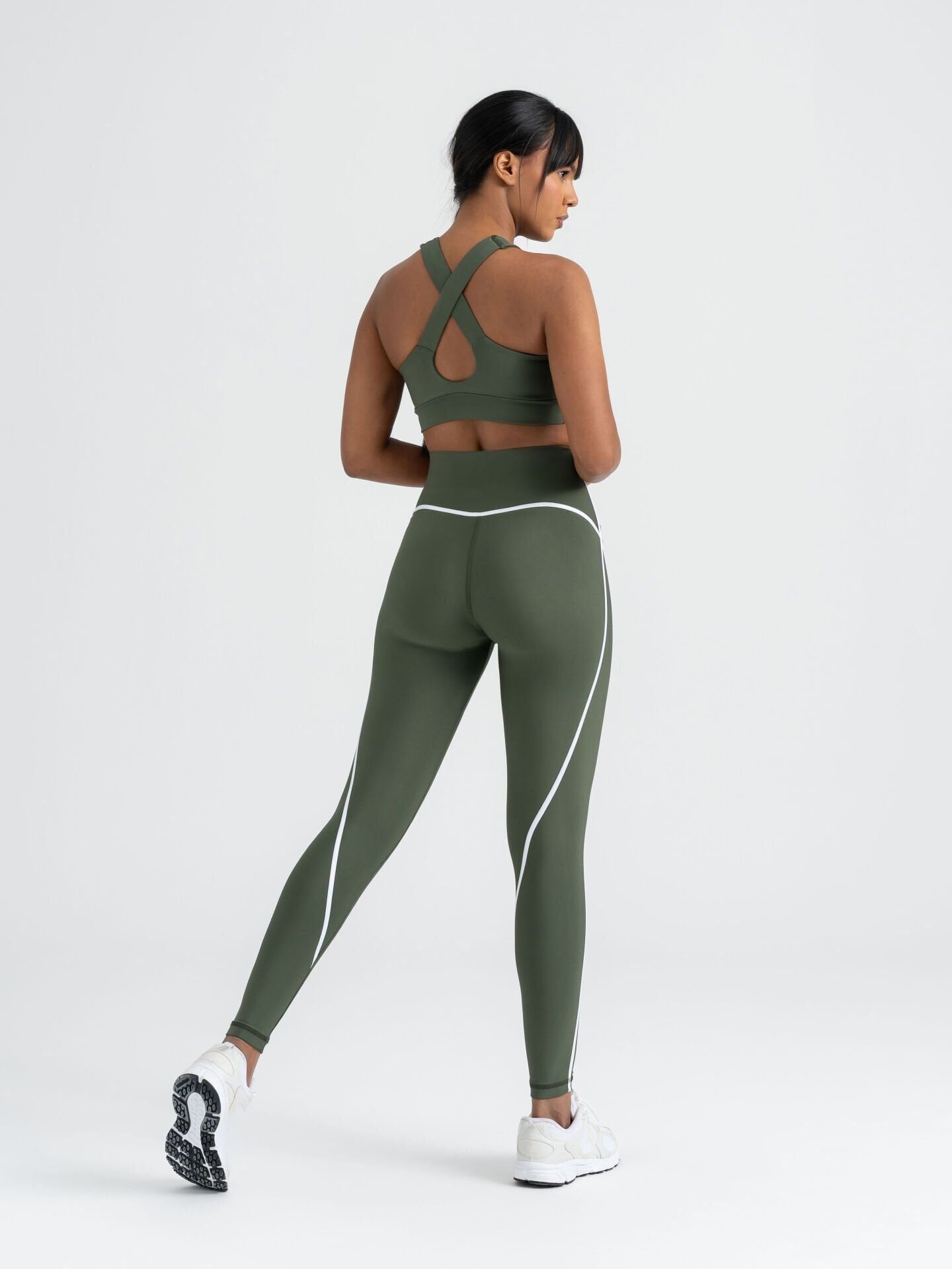 371 Menton Leggings Khaki Color