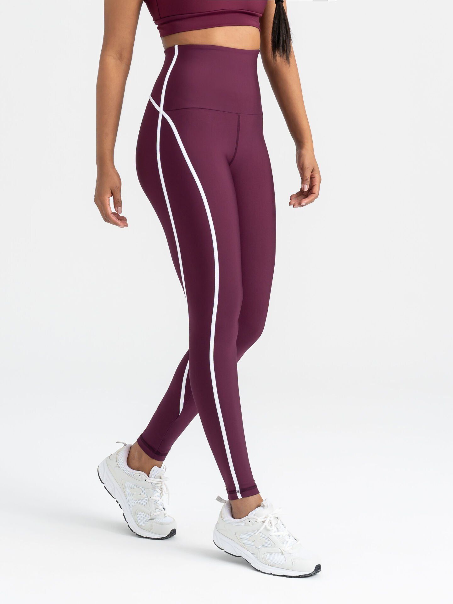 373 Menton Leggings Damson Color