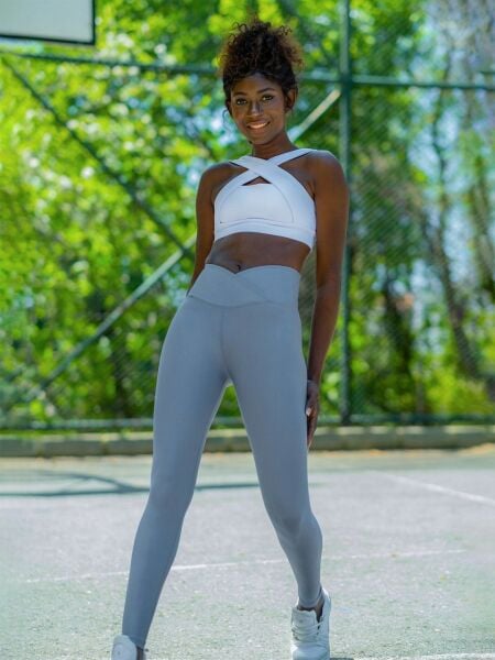 1097 We Waist Leggings Water Blue
