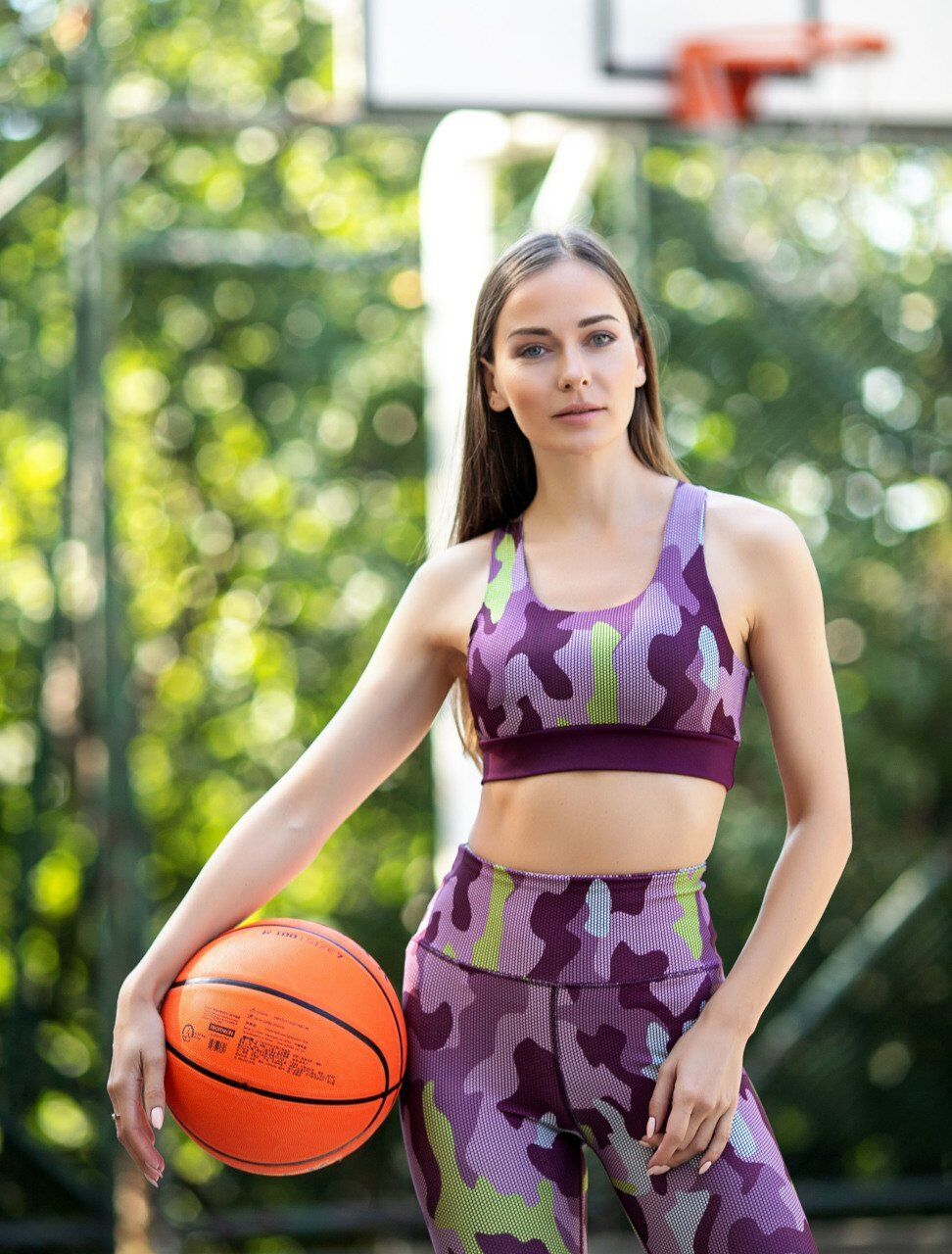 173 Patterned Spor Bra