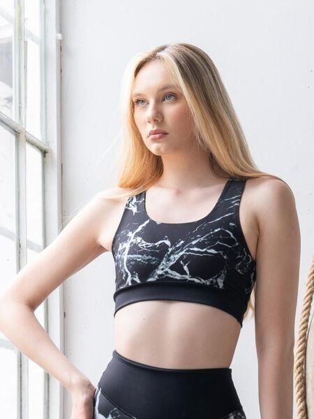 176 Patterned Spor Bra
