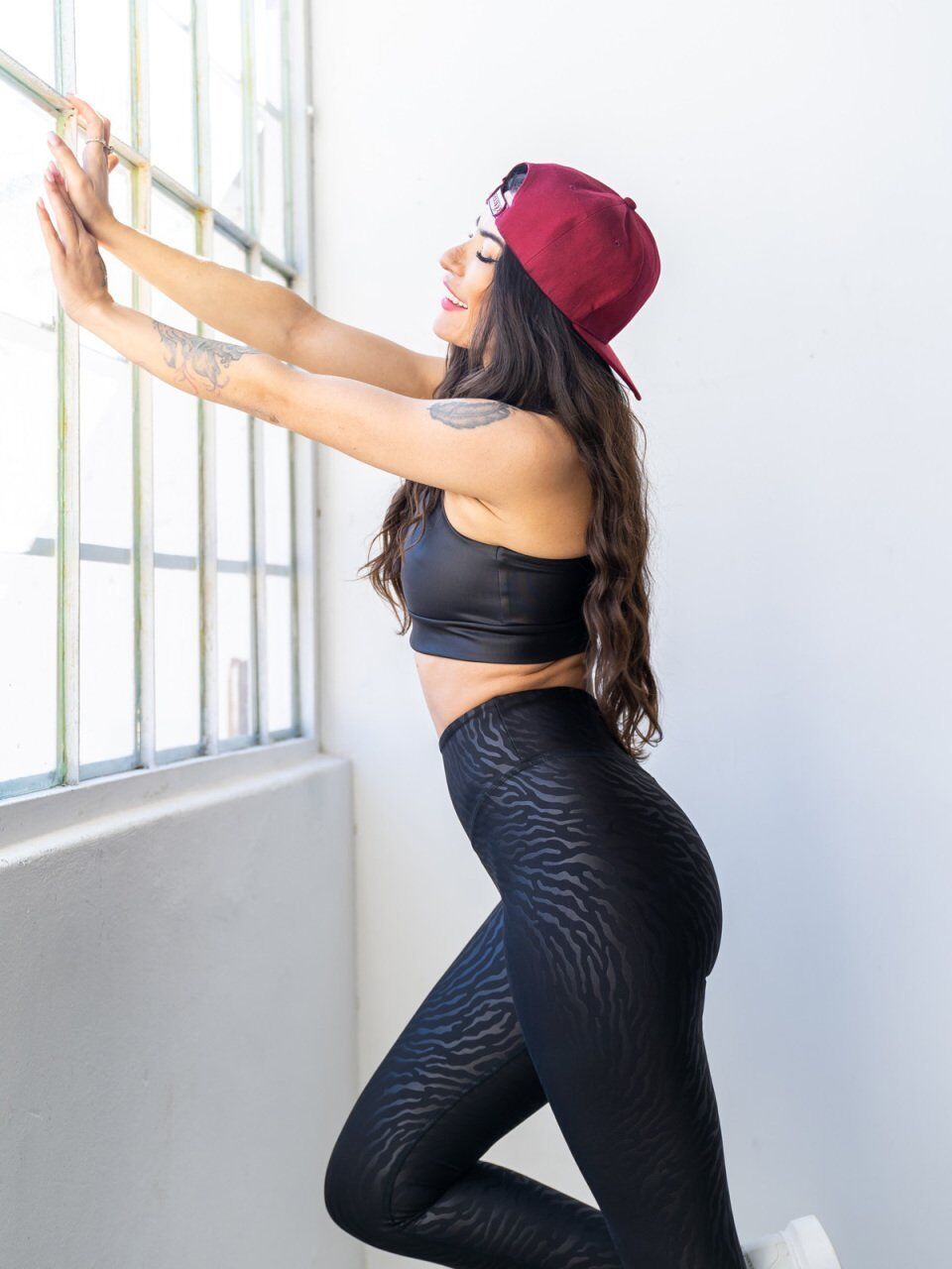 1194 Leather Look Leggings