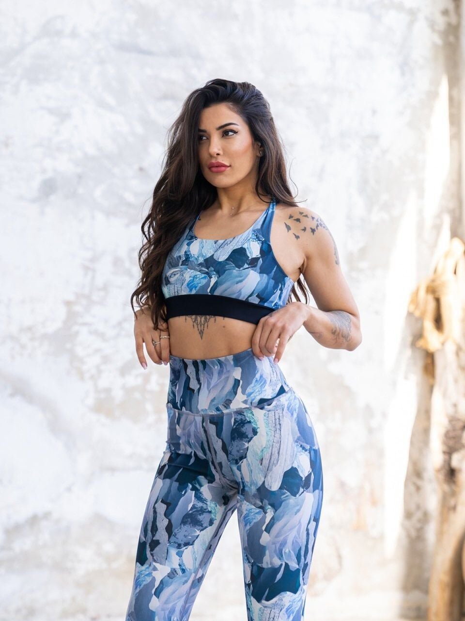 205 Patterned Spor Bra