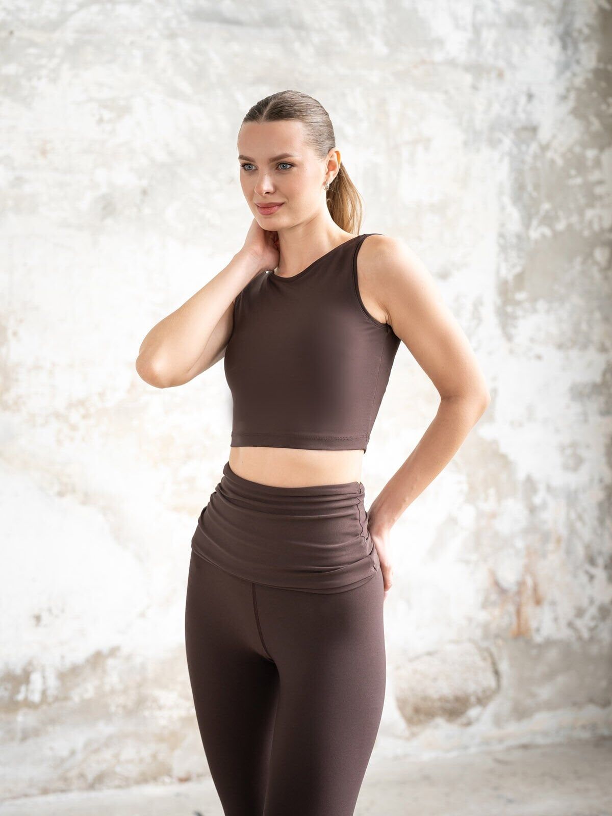 514 Toledo Leggings Brown Color