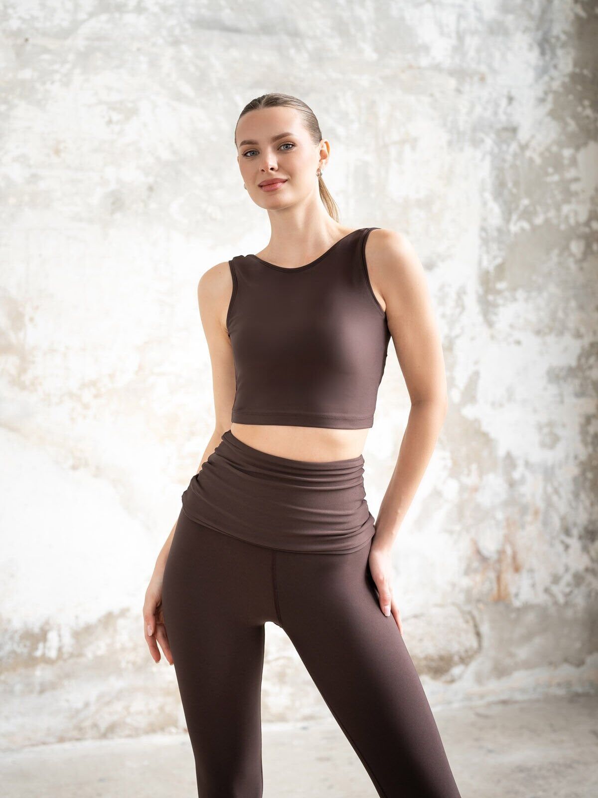 514 Toledo Leggings Brown Color
