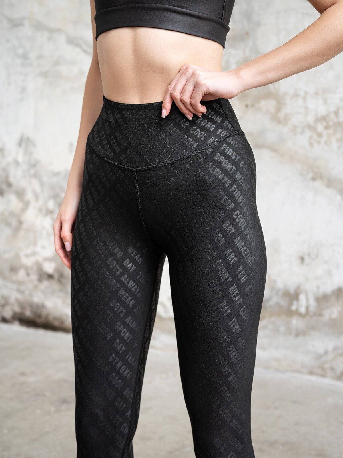 480 Le Port Leather Look Leggings