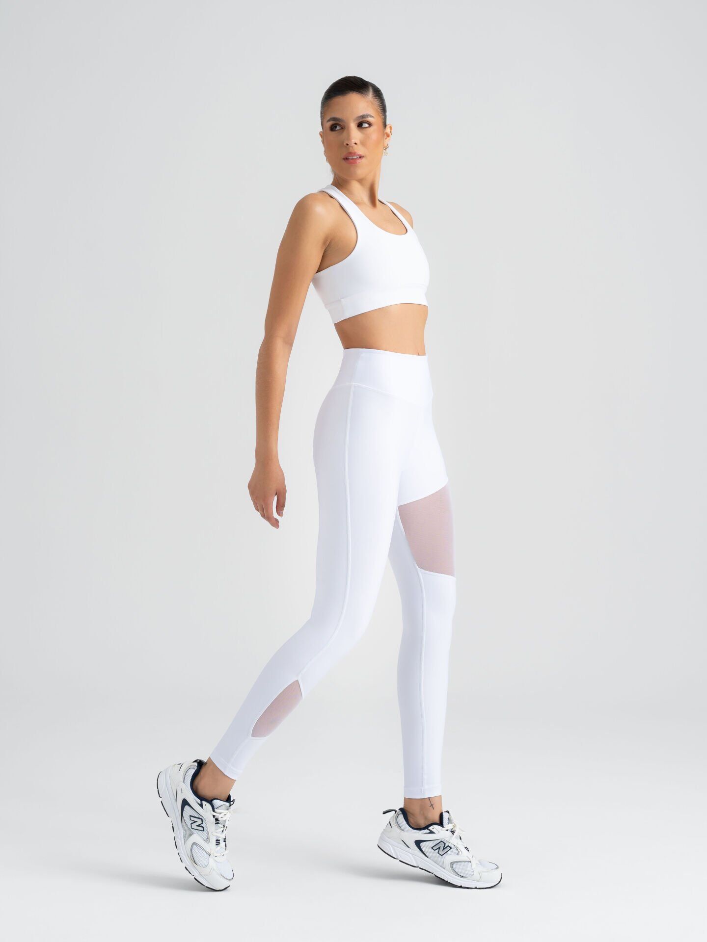 1016 Tülle Detailed Leggings