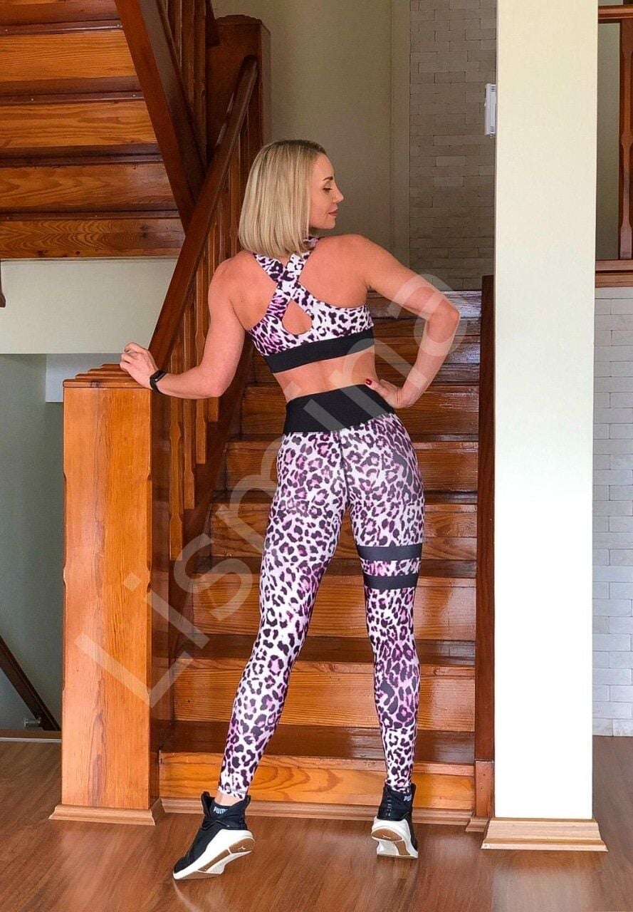148 Patterned Spor Bra