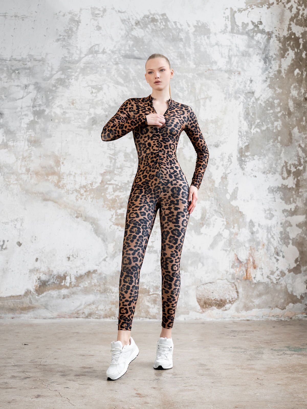 2322 Long Sleeve Jumpsuit