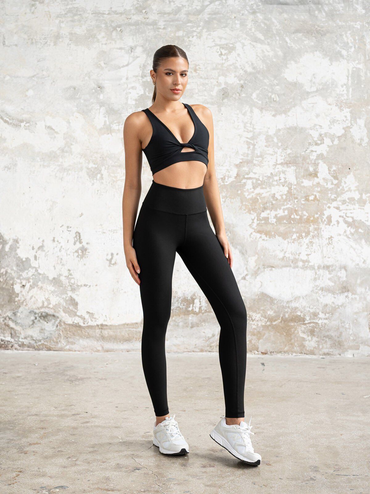 501 Fresnes Spor Bra Black Color